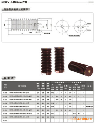 供應(yīng)外徑75/85/99/100/152mm高壓帶電電壓傳感器——江山市隆源電器專(zhuān)業(yè)提供