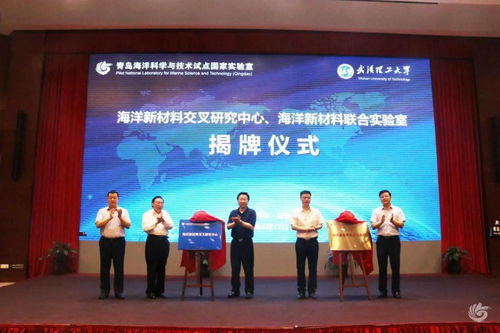 海洋新材料交叉研究中心與海洋新材料聯合實驗室揭牌，攜手推進技術開發